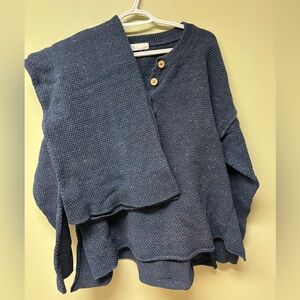 Free People Navy Hailee Set